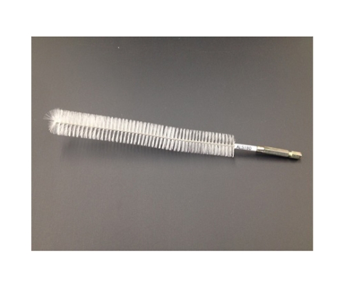 実験容器用洗浄ブラシ（L字型試験管用ブラシ）　220×160×φ20mm画像