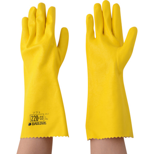 耐油用手袋 ﾀﾞｲﾛｰﾌﾞ220-33(L) 1双画像