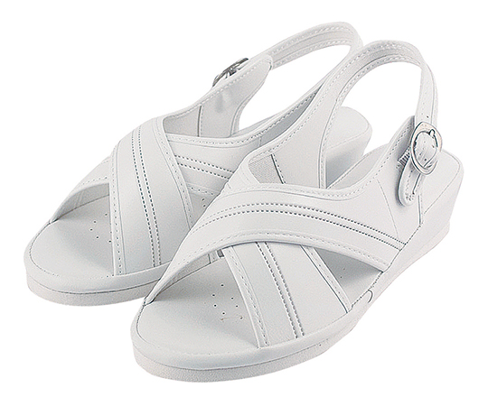 クロスサンダル　ホワイト　S画像
