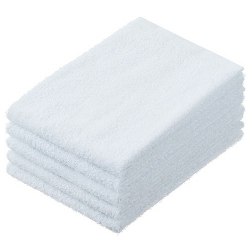 少し厚手のﾌｪｲｽﾀｵﾙ ﾎﾜｲﾄ 1ﾊﾟｯｸ(5枚)画像