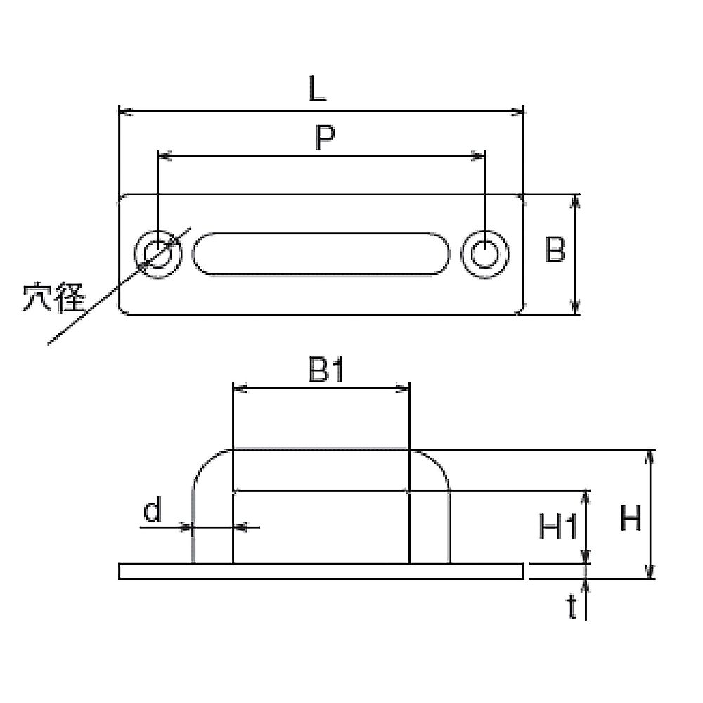 角型パッドアイ 複数の角パッドが正方形に並べられた状態、光沢のある表面が際立つ。