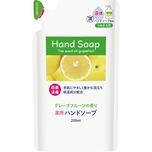 薬用ﾊﾝﾄﾞｿｰﾌﾟ 詰替用 200mL 1ｾｯﾄ(36個)画像