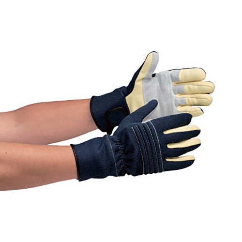 消防･ﾚﾝｼﾞｬｰ用 防火手袋(ｾﾗﾐｯｸﾚｻﾞｰ補強ﾀｲﾌﾟ) LL 1双画像