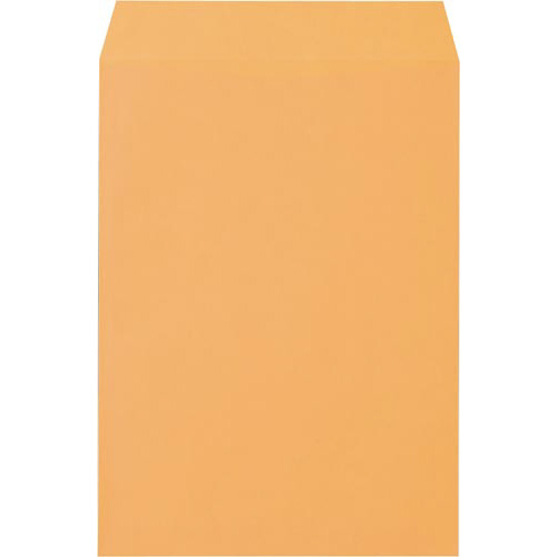 カラークラフト封筒　角２　オレンジ　１００枚入画像