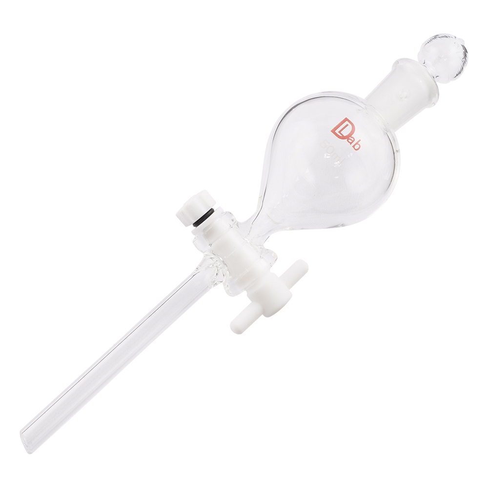分液ロート球型　PTFEコック付　50mL画像