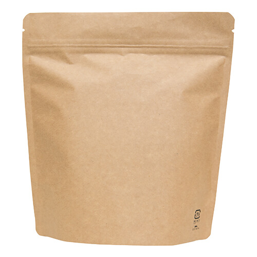 アルミスタンドチャック袋300g 茶クラフトV無画像