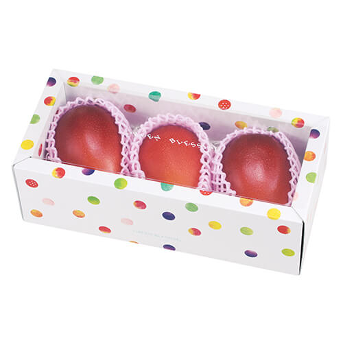 みどりのめぐ実　３Ｐ　ホワイト画像