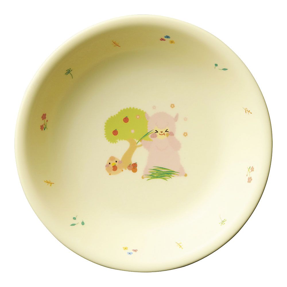 メラミン食器　アルパカーナ　イエロー　小皿画像