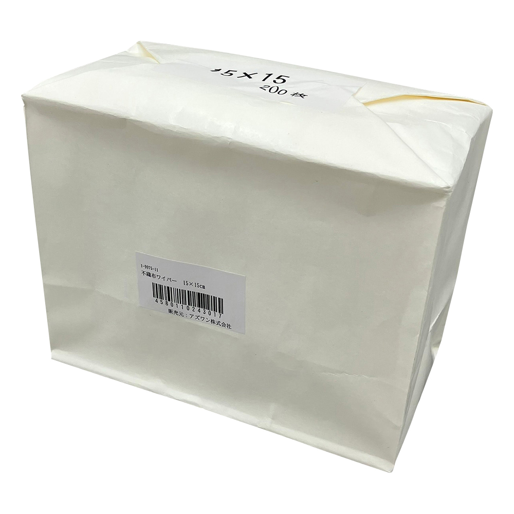 不織布ワイパー 150×150mm 1包(200枚入)