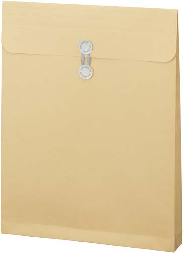 マチハトメ付クラフト封筒　角０　１２０ｇ　１００枚画像