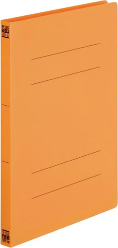 ＰＰフラットファイル　Ｂ５縦　オレンジ　１冊画像
