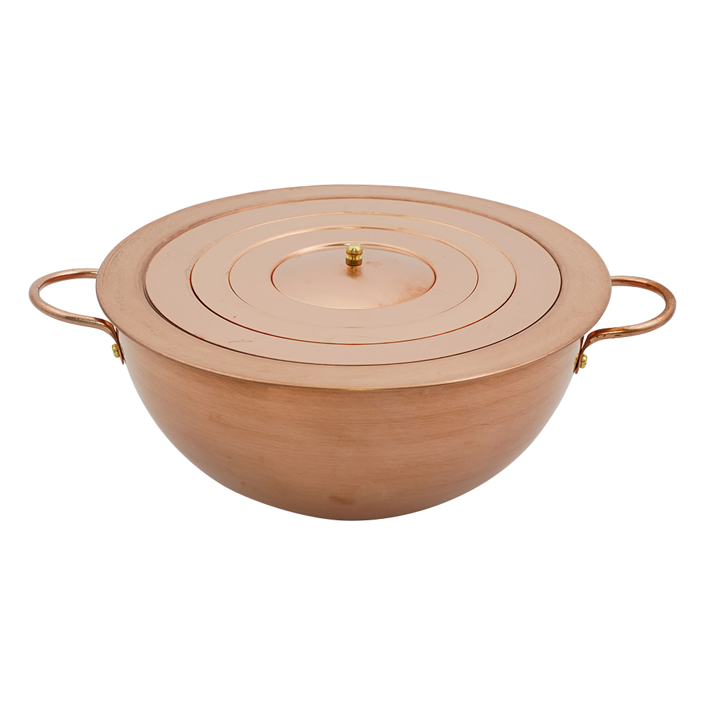 湯煎器(銅製ウオーターバス) φ180mm画像