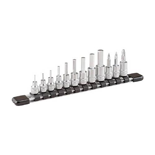 ヘキサゴンソケットセット(差込角6.35mm)　ホルダー付　1セット画像