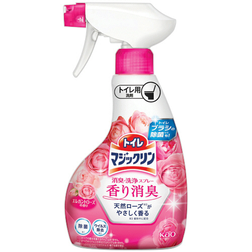 ﾄｲﾚﾏｼﾞｯｸﾘﾝ 消臭･洗浄ｽﾌﾟﾚｰ 香り消臭 ｴﾚｶﾞﾝﾄﾛｰｽﾞ 本体 350mL 1本画像