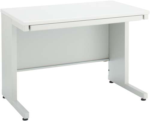 インベント平机奥行６００幅１０００ホワイト脚ＷＨ画像