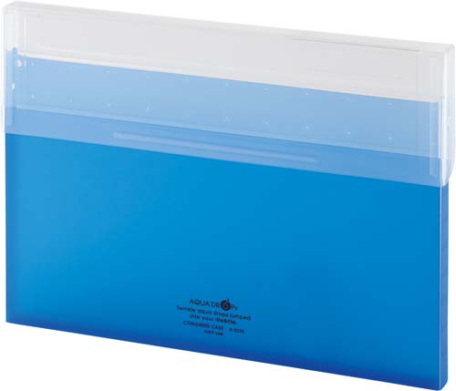 コングレスケース薄型　青画像