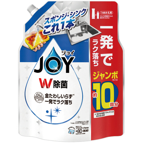 ｼﾞｮｲ W除菌 ｺﾝﾊﾟｸﾄ 詰替 ｼﾞｬﾝﾎﾞｻｲｽﾞ 1300mL 1個画像