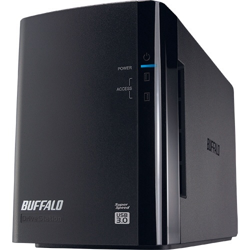 ﾄﾞﾗｲﾌﾞｽﾃｰｼｮﾝ ﾐﾗｰﾘﾝｸﾞ機能搭載 外付けHDD USB3.0用 2ﾄﾞﾗｲﾌﾞ 6TB 1台画像
