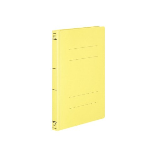 フラットファイル＜ＰＰワイド＞　Ａ４縦　黄　１冊画像