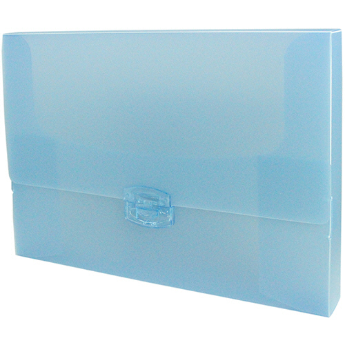 ｽﾏｰﾄｷｬﾘｱﾎﾞｯｸｽ A4 背幅40mm ﾌﾞﾙｰ 1ｾｯﾄ(6個)画像