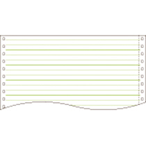 ｽﾘｰﾗｲﾝﾌｫｰﾑ 15×11ｲﾝﾁ ﾉｰｶｰﾎﾞﾝ2P ｵﾘｰﾌﾞ罫 1箱(1000枚)画像