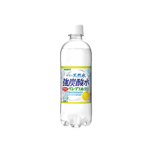 サンガリア伊賀の天然水強炭酸水GF500ml24本画像