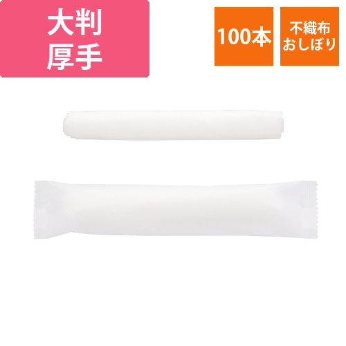 ヘイコー不織布おしぼり大判厚手　丸　260×280画像