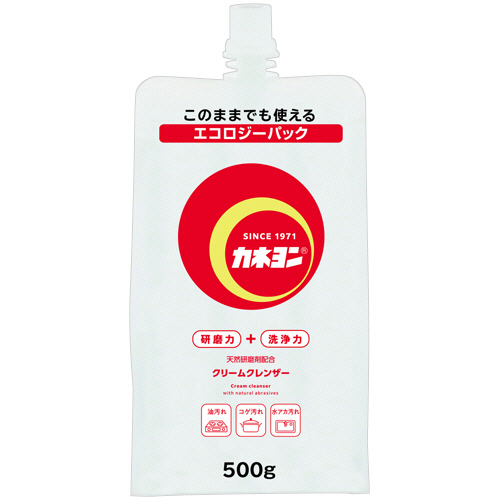 液体ｸﾚﾝｻﾞｰ ｶﾈﾖﾝ ｴｺﾛｼﾞｰﾊﾟｯｸ 詰替用 500g 1本画像