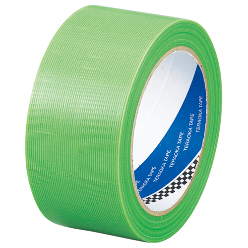 養生用P-ｶｯﾄﾃｰﾌﾟ No.4140 50mm×25m 厚み約0.15mm 若葉 1巻画像