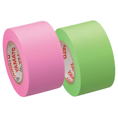 ﾒﾓｯｸ ﾛｰﾙﾃｰﾌﾟ 蛍光紙 つめかえ用 25mm幅 ﾛｰｽﾞ&ﾗｲﾑ 1ﾊﾟｯｸ(2巻)画像