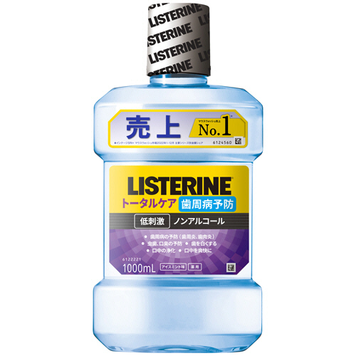 薬用ﾘｽﾃﾘﾝ ﾄｰﾀﾙｹｱ歯周ｸﾘｱ 1000mL 1本画像