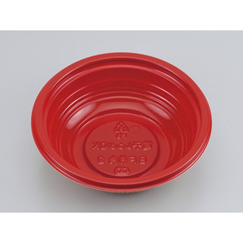 シーピー化成 どんぶり容器 BF丼内2 赤杉 本体 発泡画像