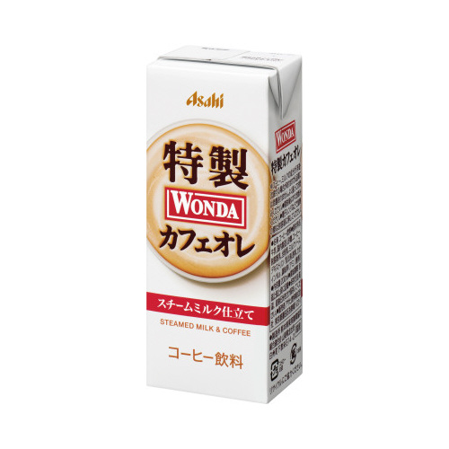 ワンダ特製カフェオレ紙２００ｍｌ×２４本画像