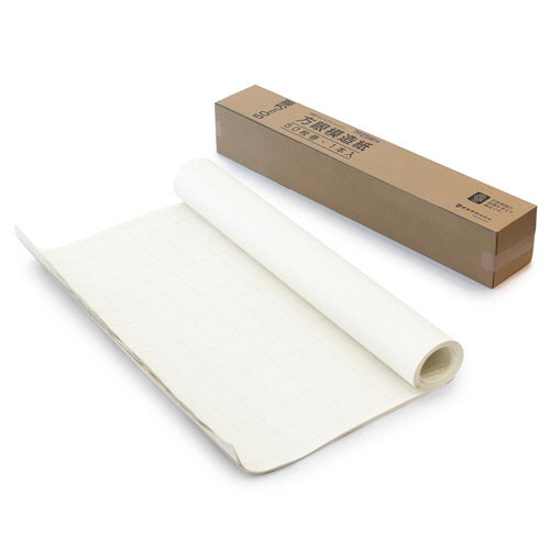 ｵｷﾅ 全判ﾌﾟﾛｼﾞｪｸﾄ 788×1091mm 50mm方眼 白 1ｹｰｽ(50枚巻)画像