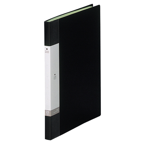 ﾘｸｴｽﾄ ｸﾘﾔｰﾌﾞｯｸ A4ﾀﾃ 20ﾎﾟｹｯﾄ 背幅16mm 黒 1ｾｯﾄ(10冊)画像