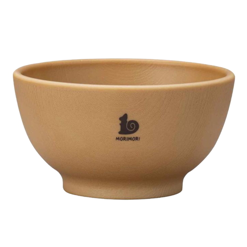 ボウル 10cm MORIMORI 子供用食器 プラスチック ライトブラウン画像