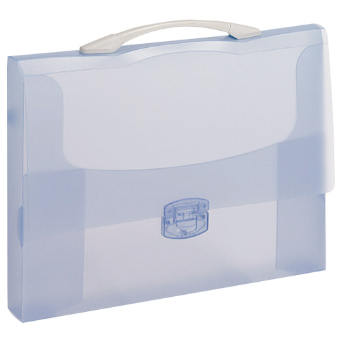 ｽﾏｰﾄｷｬﾘｱ Gﾎﾞｯｸｽ A4 背幅40mm ﾌﾞﾙｰ 1ｾｯﾄ(6個)画像