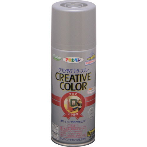 クリエイティブカラースプレー　300ml　90シルバー　1本画像