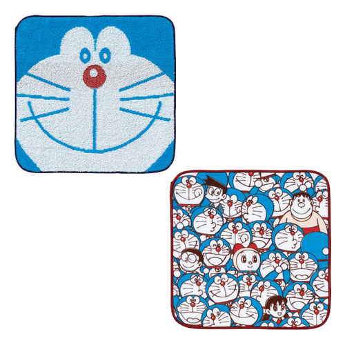 タオルチーフ 2枚組 25×25cmドラえもんプチギフト B画像
