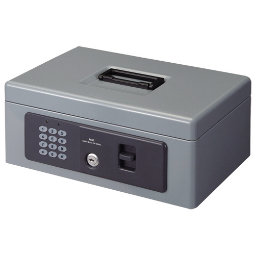 電子ロック　手提金庫　B5(Sサイズ)　グレー　1台