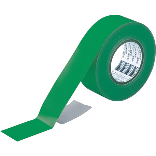 ﾗｲﾝﾃｰﾌﾟ 屋内用 幅50mm×長さ50m ｸﾞﾘｰﾝ 1巻画像