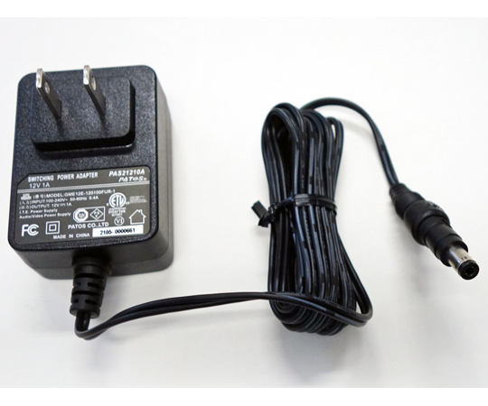 ACアダプター 12V 1.0A（2.1mmプラグ）