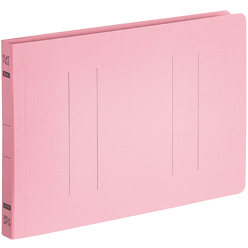 ﾌﾗｯﾄﾌｧｲﾙE A5ﾖｺ 150枚収容 背幅18mm ﾋﾟﾝｸ 1ﾊﾟｯｸ(10冊)画像