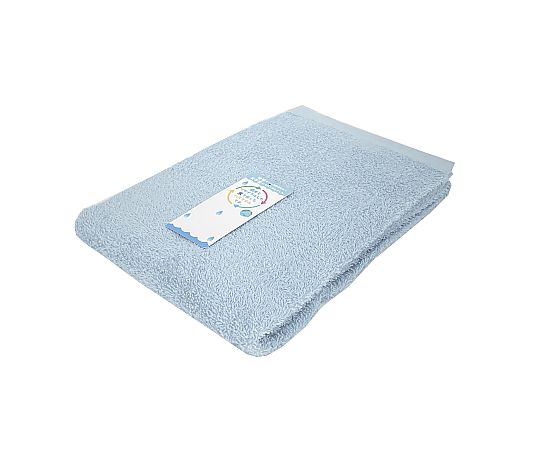 バスタオル テラカラー 60×120cm BLUE 1セット（10枚入）画像