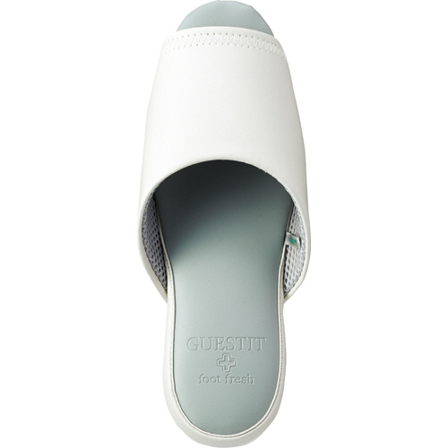 GUEST IT(ｹﾞｽﾄｲｯﾄ) ﾋﾞﾆｰﾙﾚｻﾞｰｽﾘｯﾊﾟ 前開きﾀｲﾌﾟ ｱｲﾎﾞﾘｰ M 1足画像