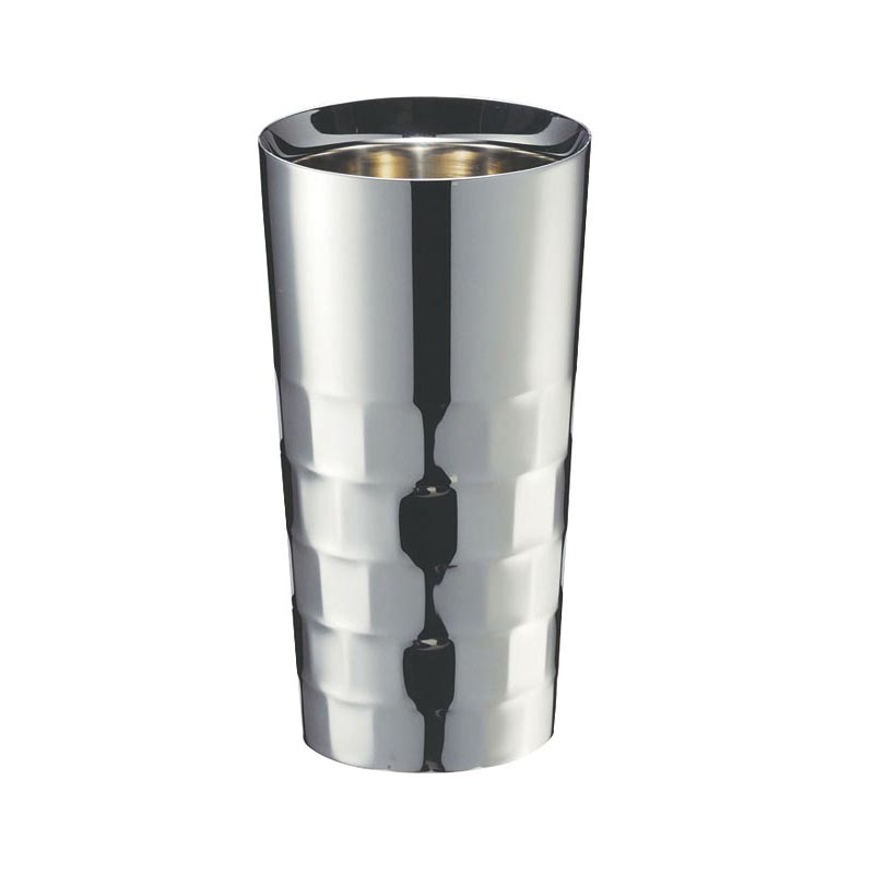 コップ 18-8ユキワタンブラー(二重構造) コリンズ 三宝産業画像