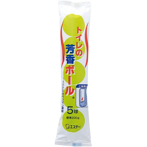 トイレの芳香ボール　１袋　（４０ｇ×５個入）