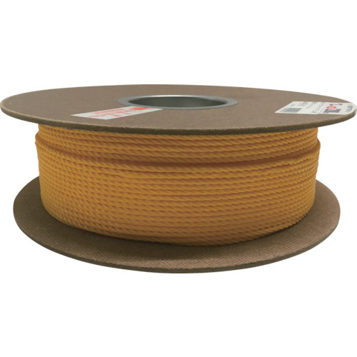 ﾎﾟﾘｴﾁﾚﾝﾛｰﾌﾟﾄﾞﾗﾑ巻 3mm×200m ｲｴﾛｰ 1巻画像