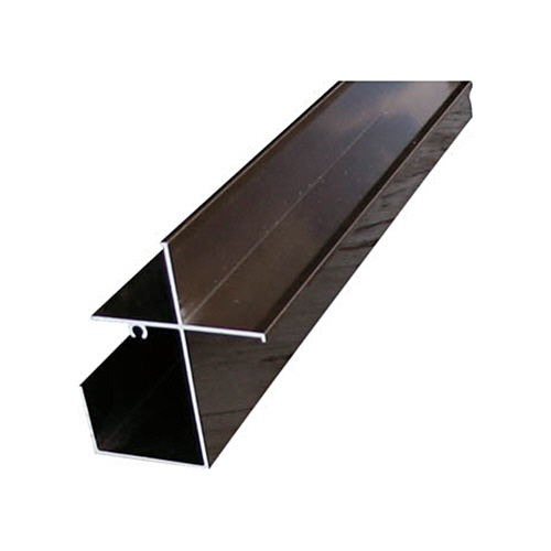 波板用前枠 2.4m ﾌﾞﾛﾝｽﾞ 1本画像