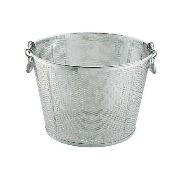 揚げ物用品 UK 揚げザル・縦ビード補強入48cm 【2.2φ】 YUKIWA画像